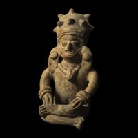 A Jamacoaque Terracotta Figure