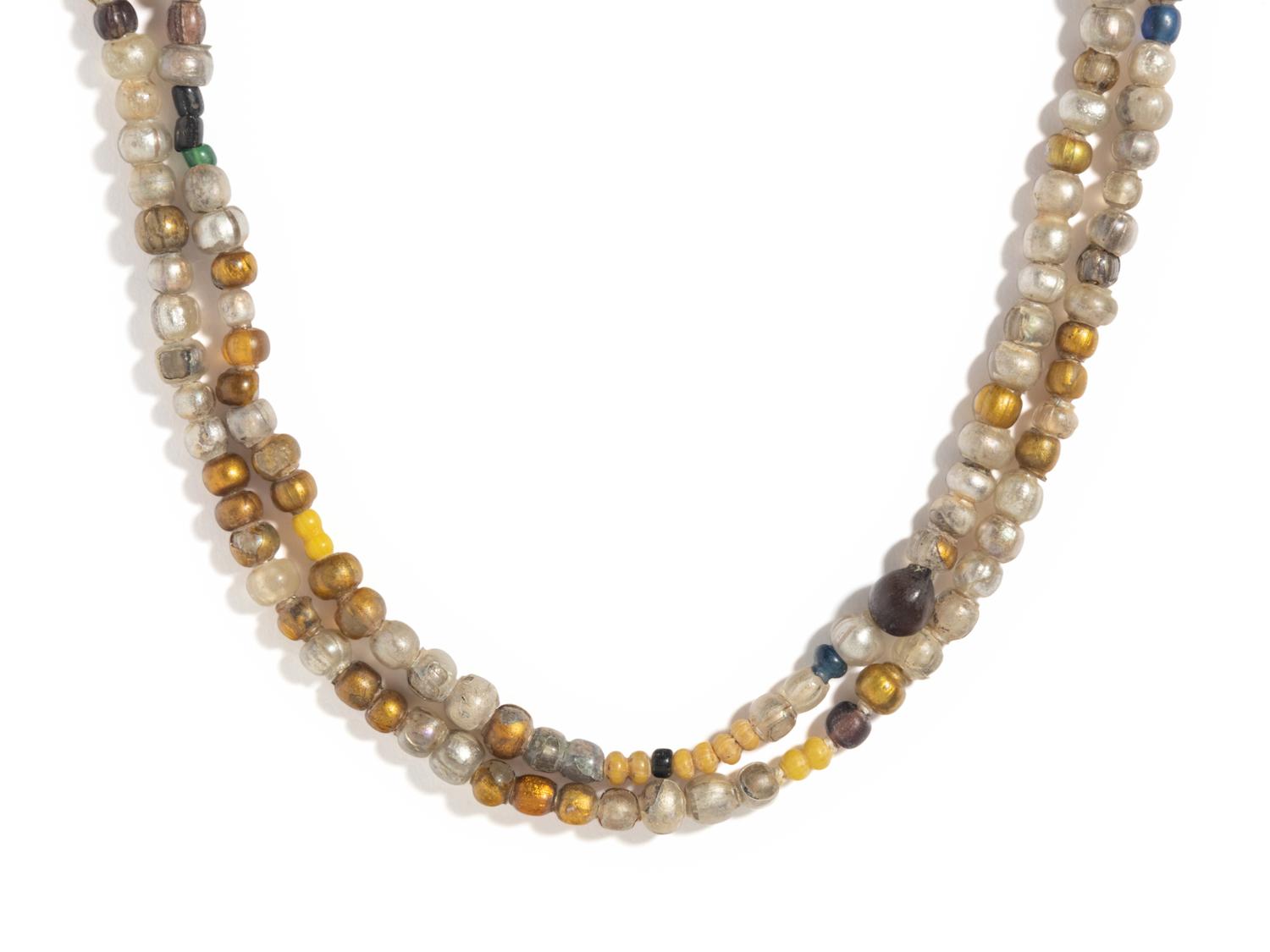 A Roman Glass Bead Necklace