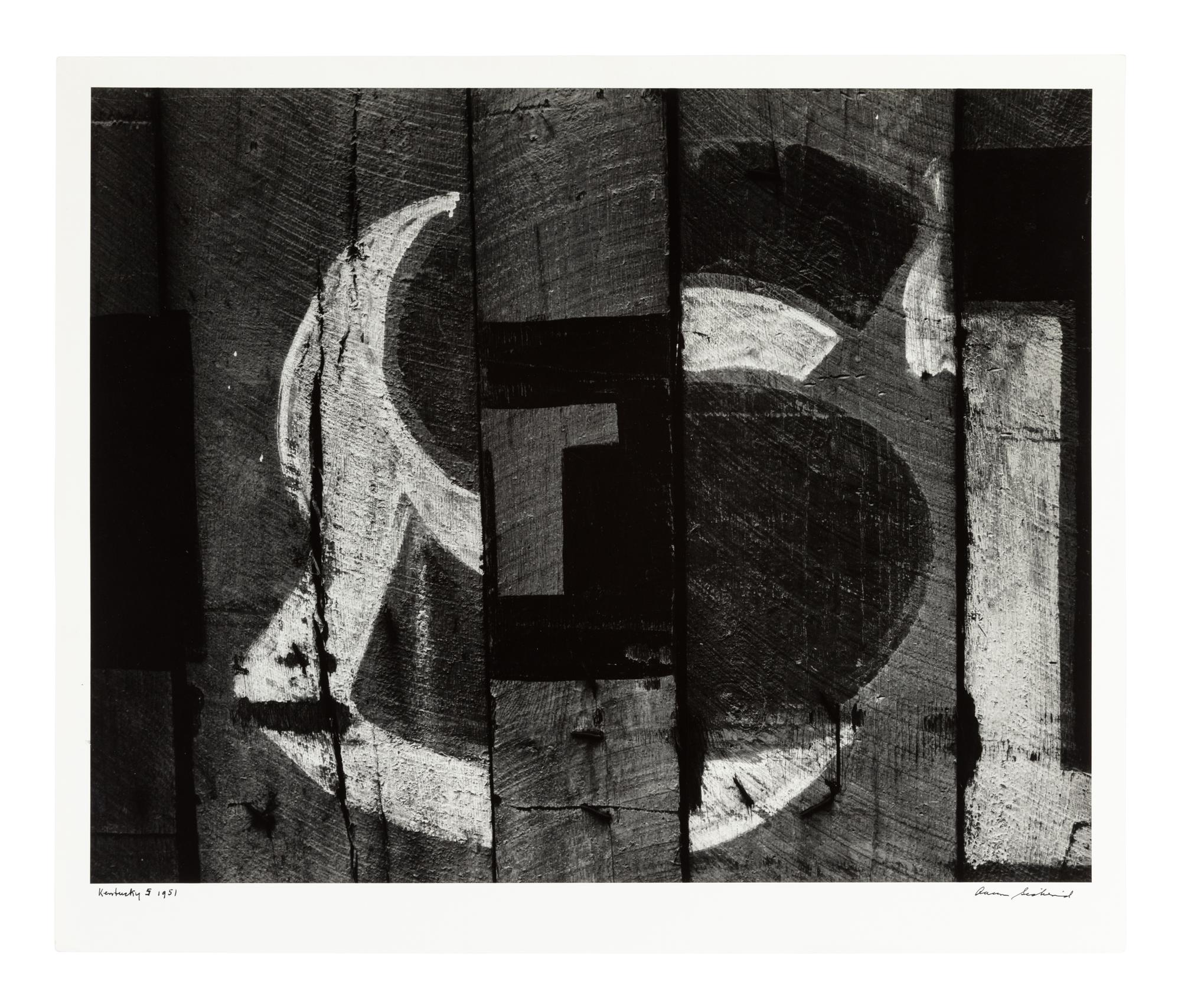 Aaron Siskind (1903-1991) Kentucky #5, 1951