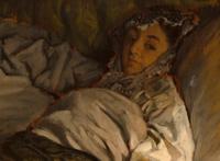 Portrait of the writer Ouida , c. 1870