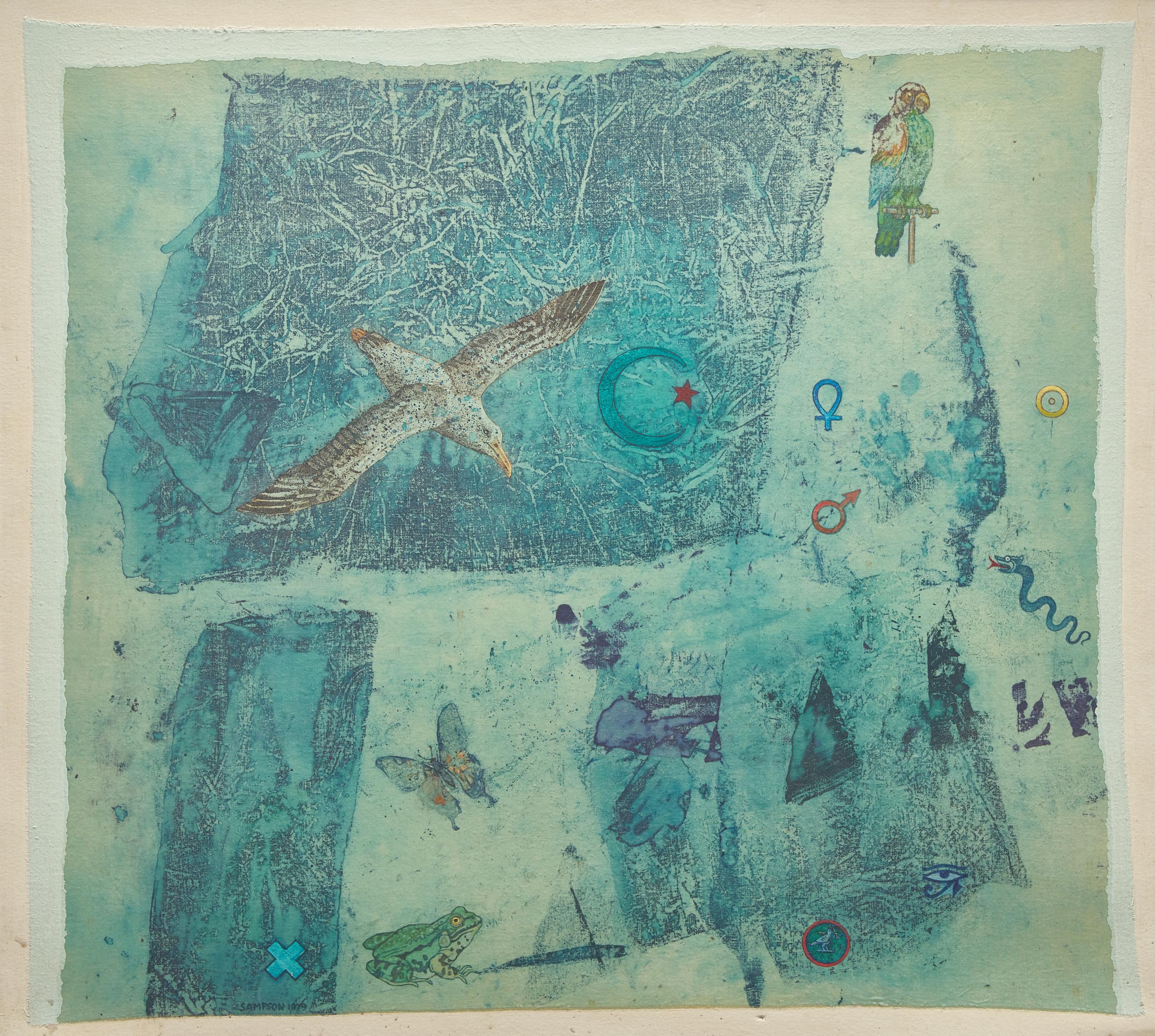 Frank J. Sampson (American, b. 1928) — Blue Angel , 1979