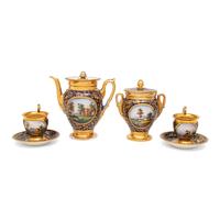 A French Porcelain Tea Service