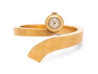 A 14 Karat Yellow Gold Wristwatch,