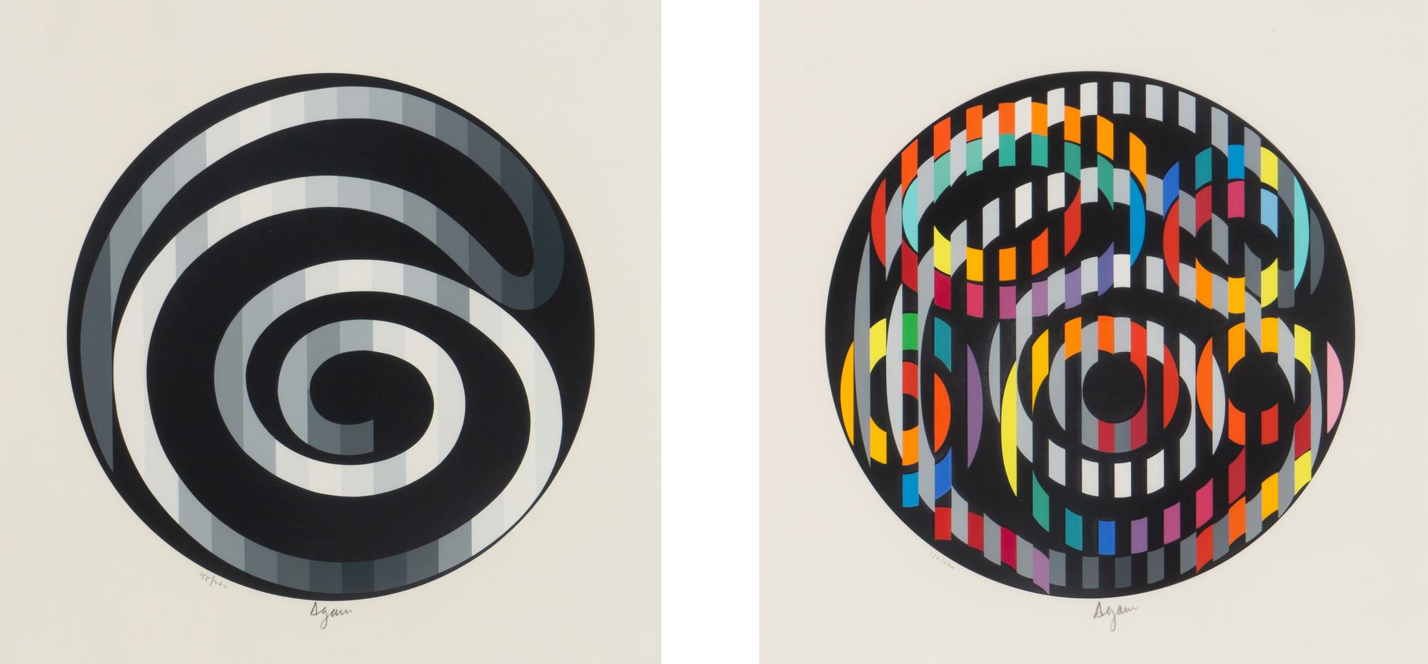 Two Works from A Message of Peace , 1981