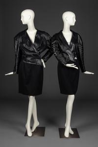 Claude Montana Leather and Python Jackets, Early 1980s