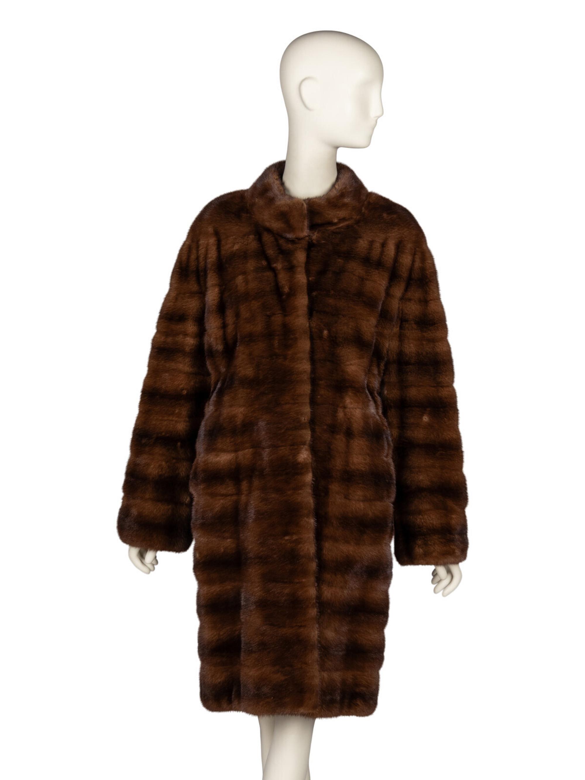 J. Mendel, Natural Mahogany Mink Coat
