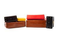 Collection of Six Bags; Two Picasso, Two Tiffany, Two Bally, 1980-2010s