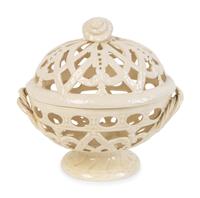 A Wedgwood Lattice Creamware/ Queen's Ware Orange Bowl — CIRCA 1780s, ENGLAND