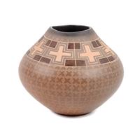 Sgraffito Pottery Jars