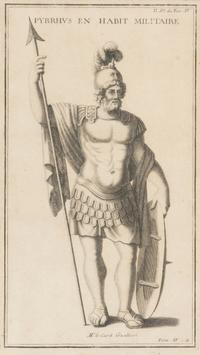 A Set of Six Copperplate Engravings Depicting Greek and Roman Soldiers