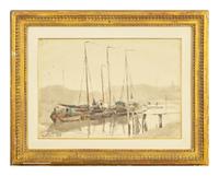 Terre et Mer (Rotterdam) (A Double-Sided Work) , 1896