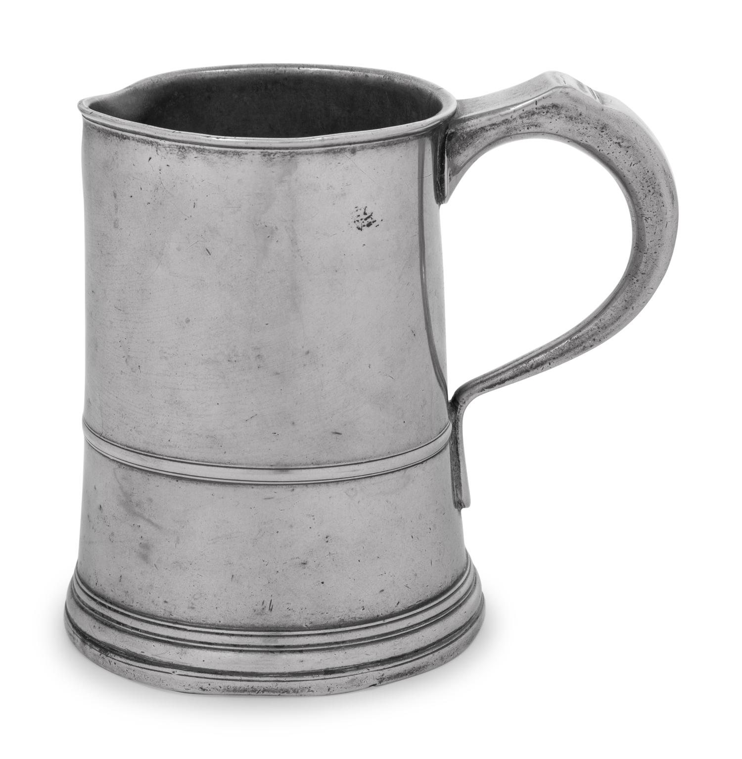 An English Pewter Tankard
