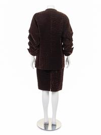 Gianfranco Ferre Quilted Ensemble, 1980-90s