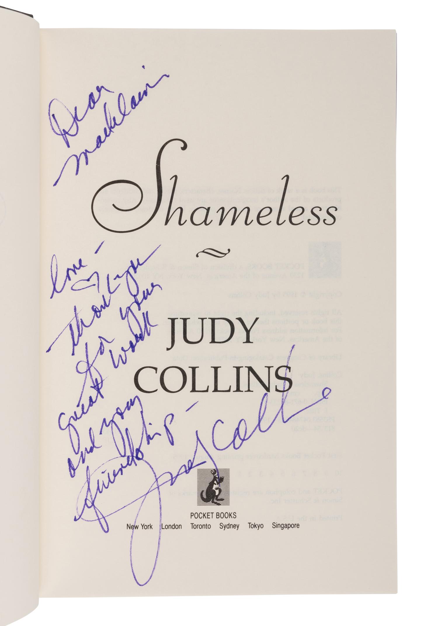 FICTION BY FEMALE WRITERS A group of 6 works, ONE INSCRIBED TO SECRETARY ALBRIGHT: