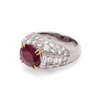RUBY AND DIAMOND RING