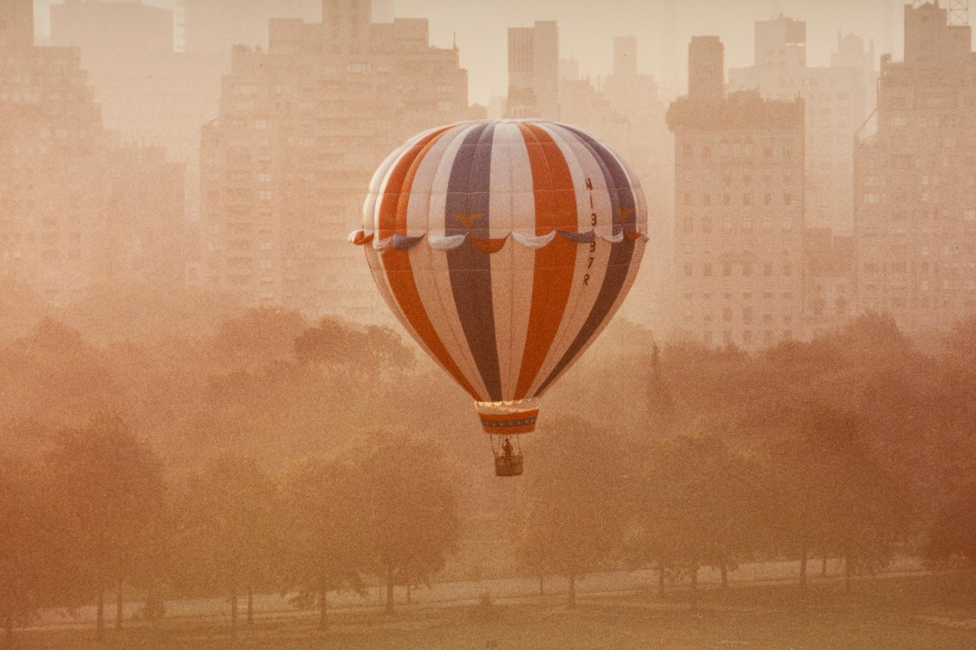 Ruth Orkin (1921-1985) Balloon over Sheep Meadow, Central Park, 1971