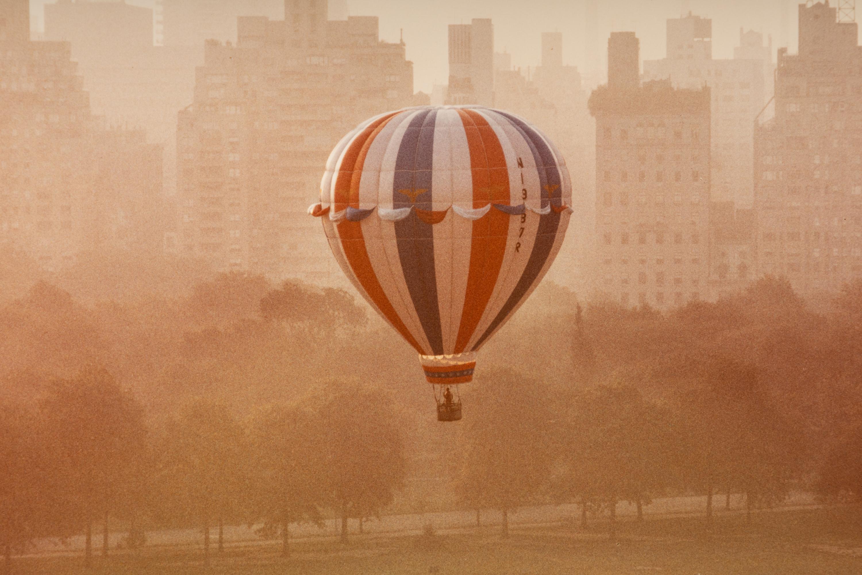 Ruth Orkin (1921-1985) Balloon over Sheep Meadow, Central Park, 1971
