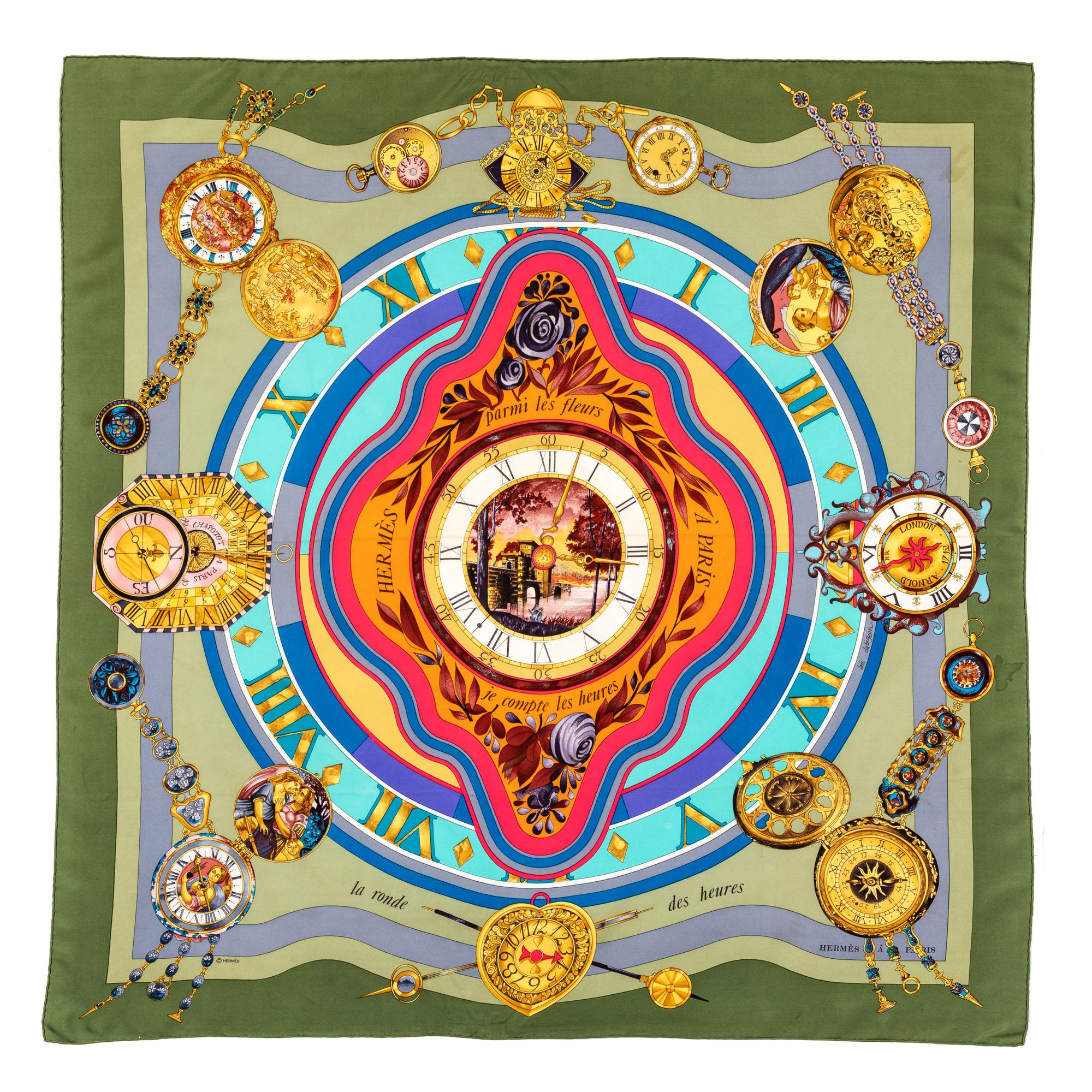 Hermès 90cm Silk Scarf