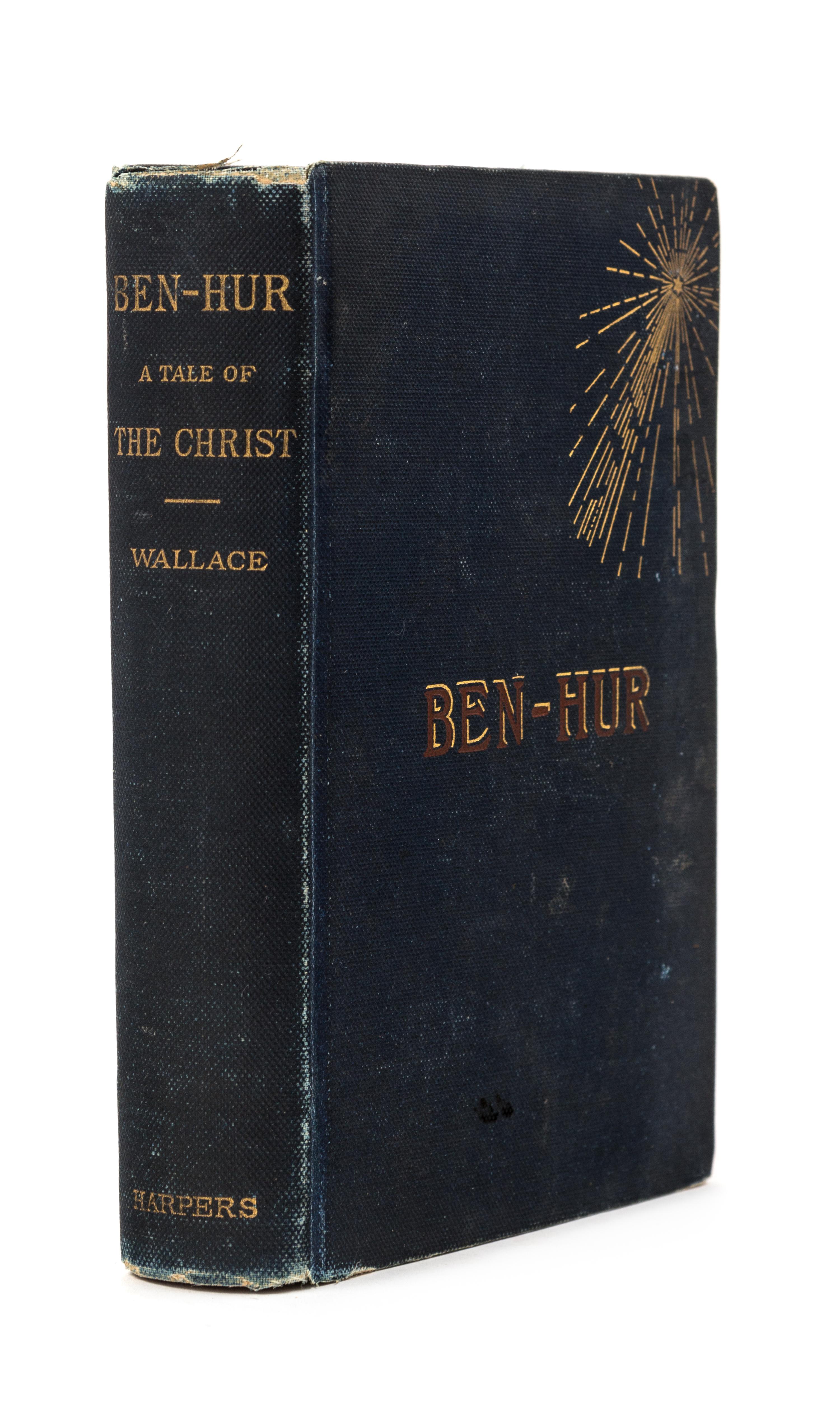 WALLACE, Lew (1827-1905). Ben Hur: A Tale of the Christ. New York, Harper & Brothers, n.d. [but after 1883].