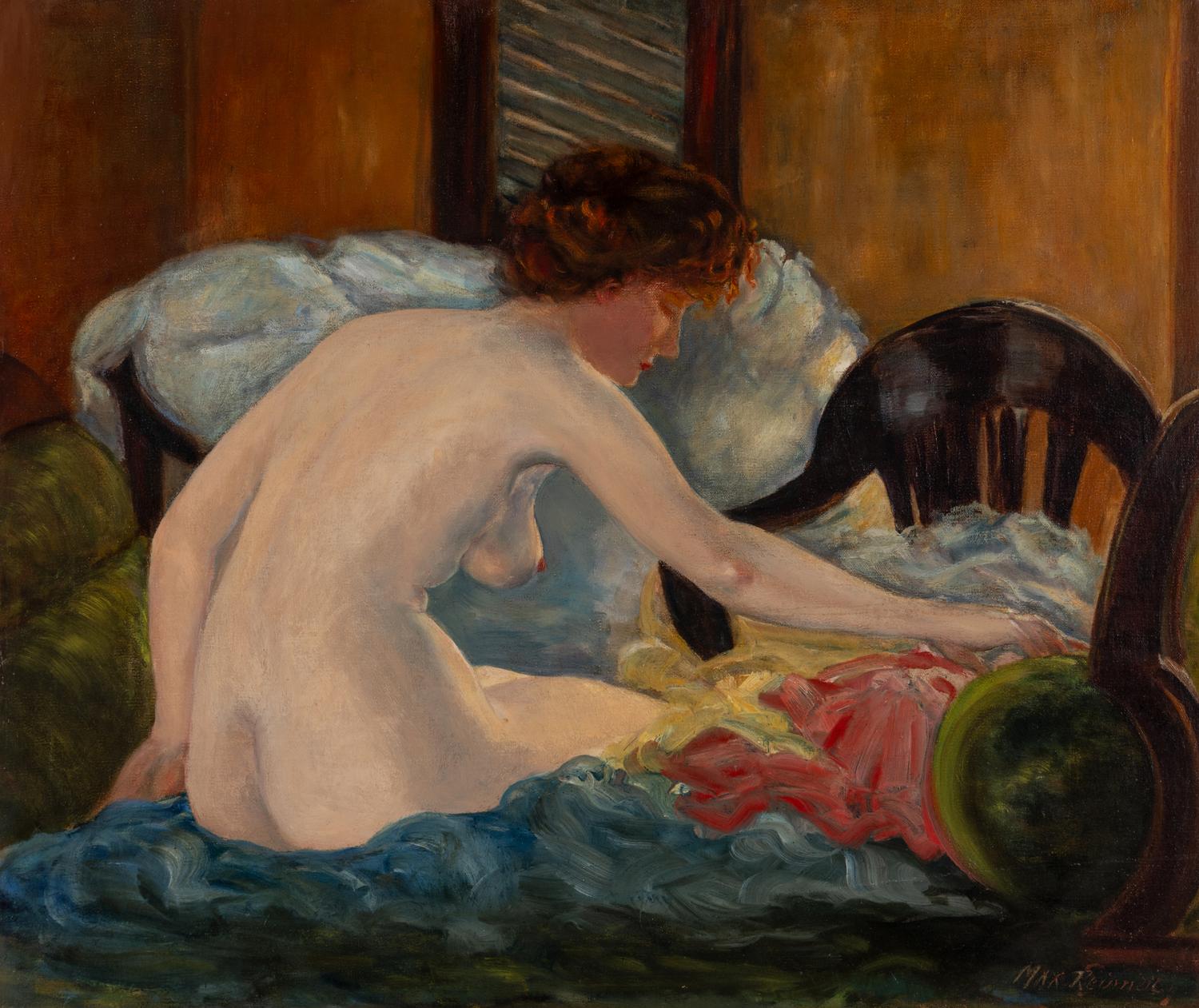 Max Reimer (German, b. 1877) — Seated Nude
