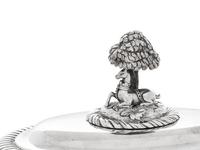 A Pair of Paul Storr George III Silver Covered Sauce Tureens