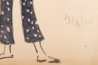 Nine Cecil Beaton Illustrations, 1950s-60s