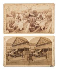 [EARLY PHOTOGRAPHY]. WILSON, Edward Livingston (1838-1903). An extensive collection of stereoviews documenting the World's Industrial and Cotton Centennial Exposition in New Orleans. Philadelphia: Centennial Photographic Company, 1884-1885.