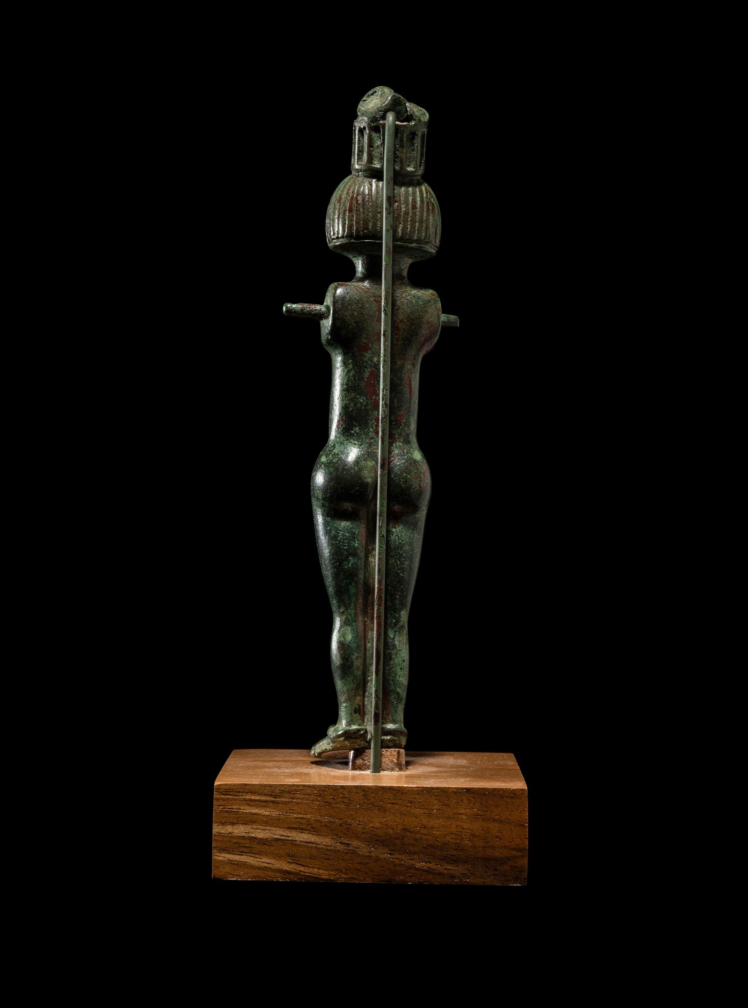 An Egyptian Bronze Goddess