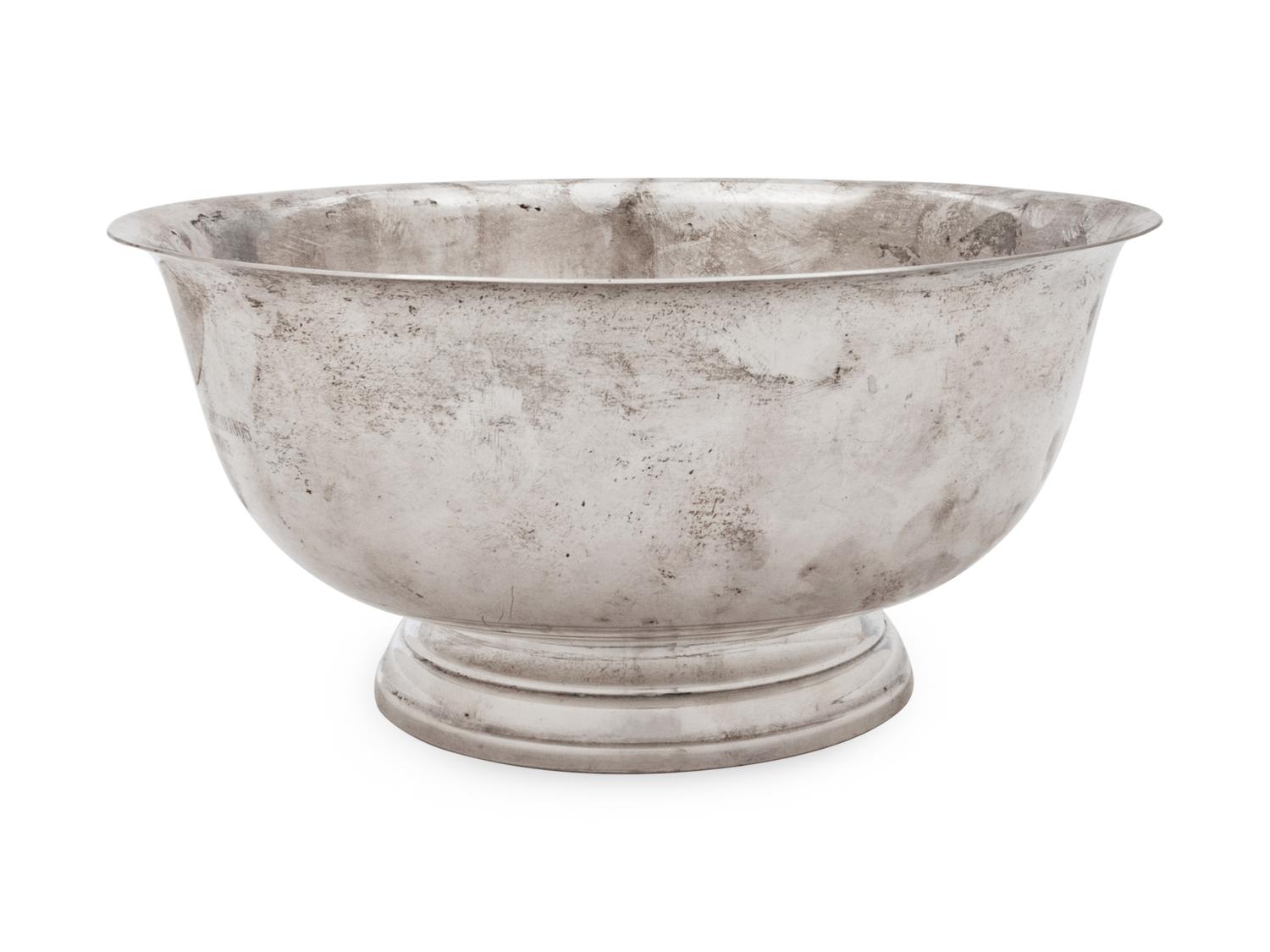 An American Silver Revere Bowl