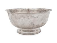 An American Silver Revere Bowl