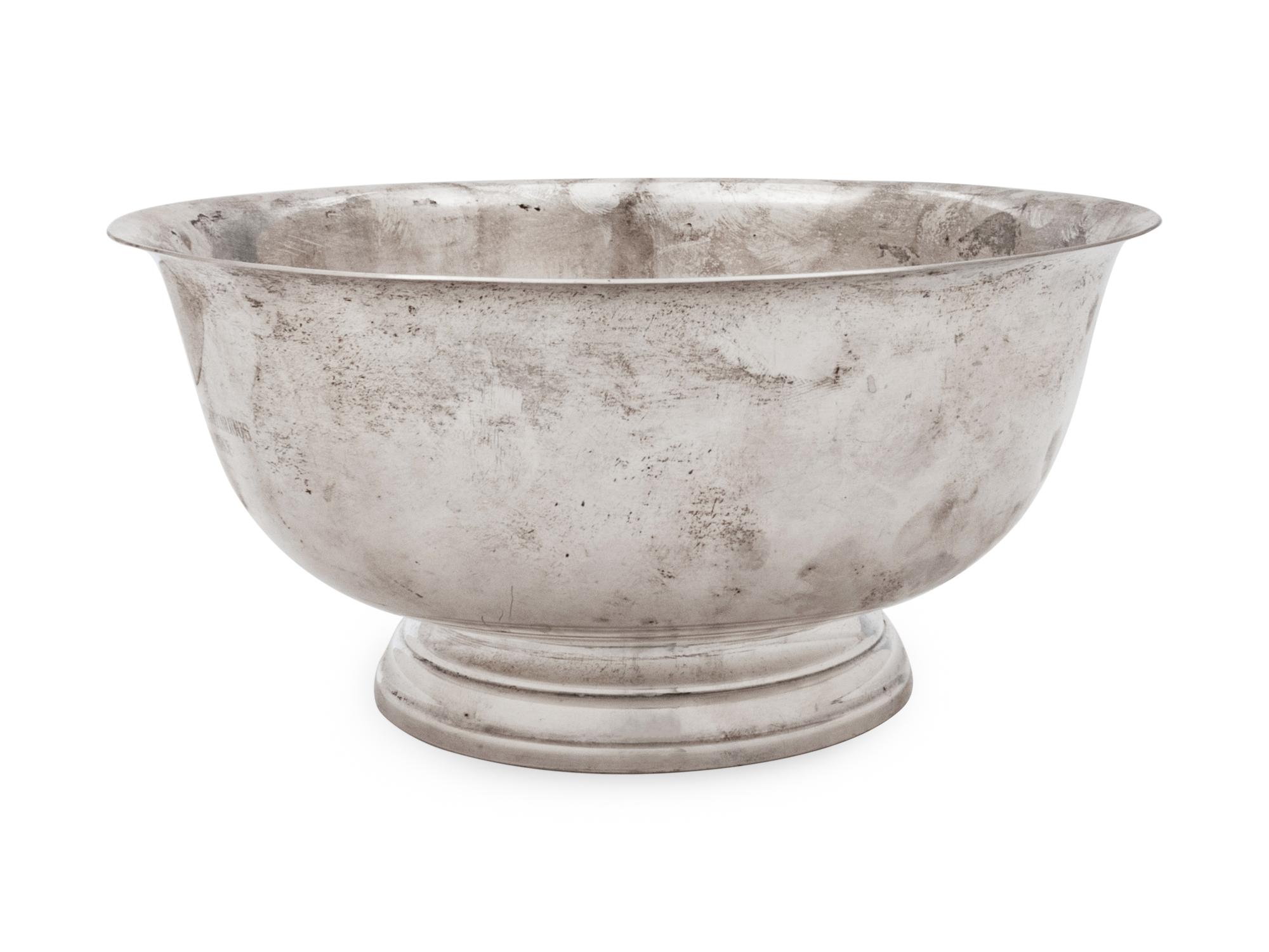 An American Silver Revere Bowl