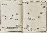 [Science, Medicine & Mathematics] (Piccolomini, Alessandro). De le Stelle Fisse Libro Uno ; Doue di tutte le XLVIII Imagin celesti minutissimamente si tratta; & non solo le Fauole loro ordinatamente si narra, ma ancora le Figure di ciascheduna n'apparon cosi manifeste, & distintamente disposte, & formate, come a punto per il Ciel si distendono