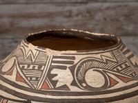 Zuni Polychrome Pottery Olla