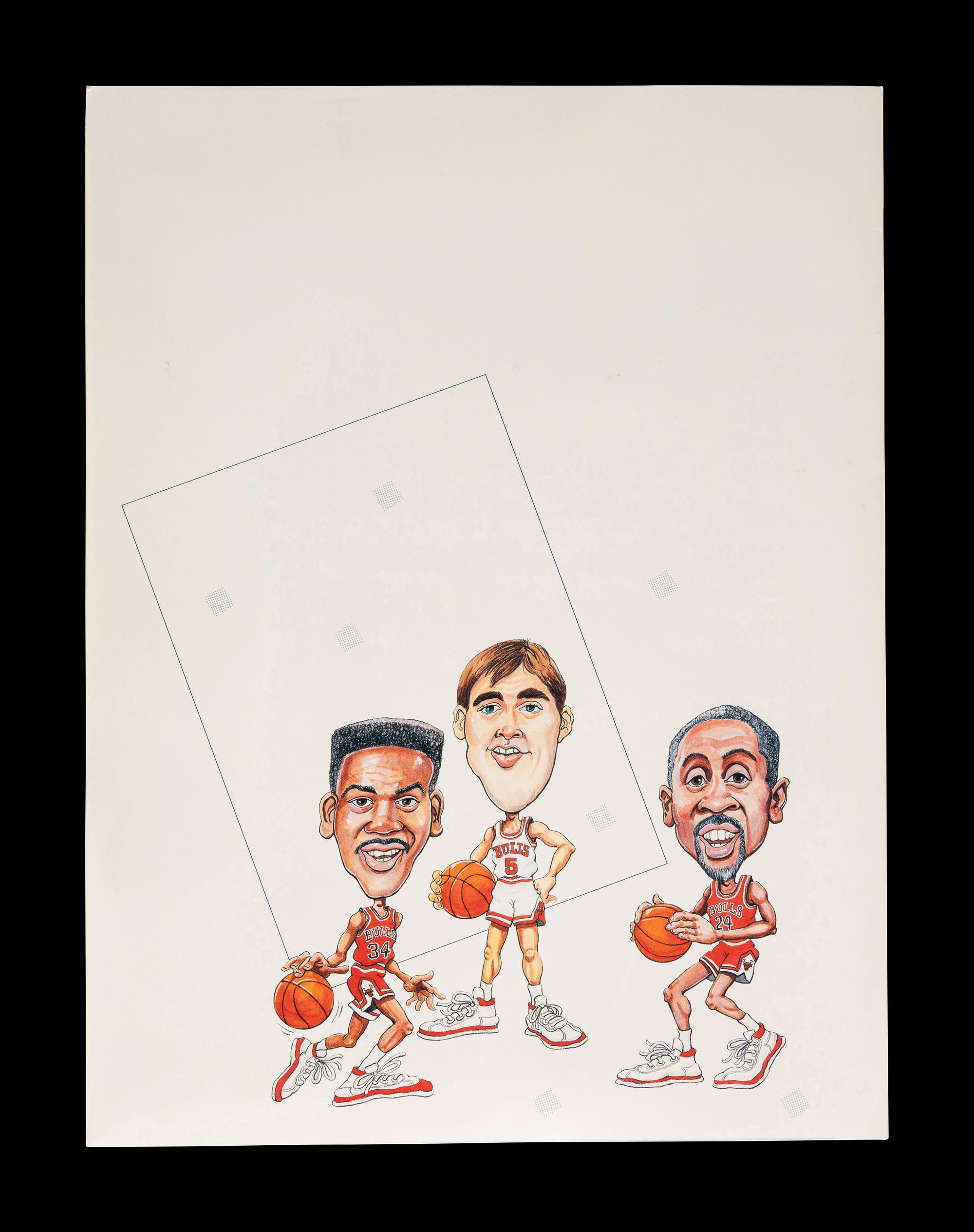A Rare Complete Unopened Set of 1989-90 Chicago Bulls Dairy Council of Wisconsin Basketball Cards Including Michael Jordan