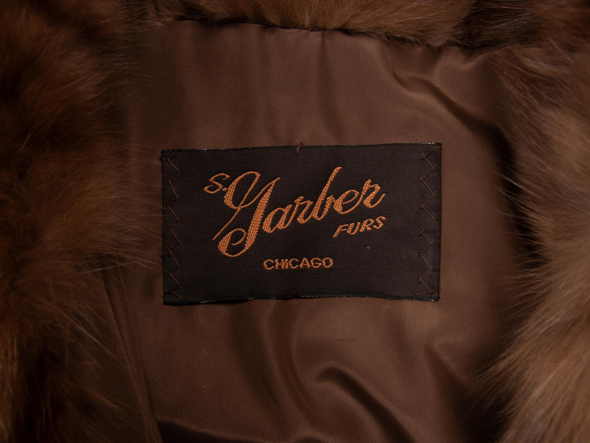 A Sable Fur Coat