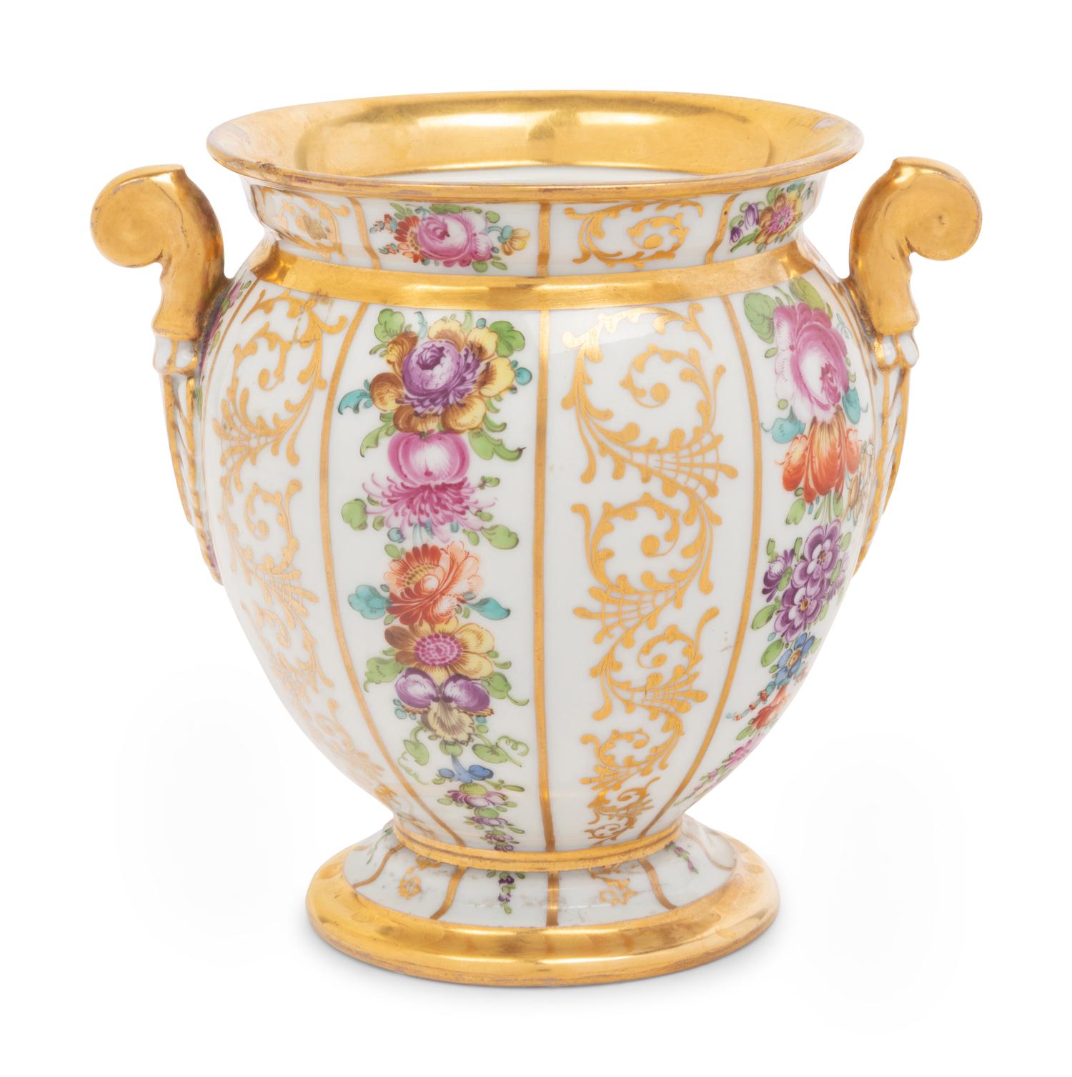 A Meissen Porcelain Jardinière