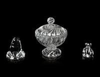 Three Baccarat Glass Articles