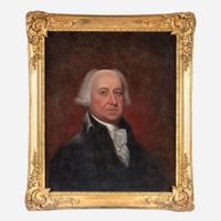 Attributed to Edward Savage (1761-1817) Portrait of President John Adams (1735-1826), early 19th century