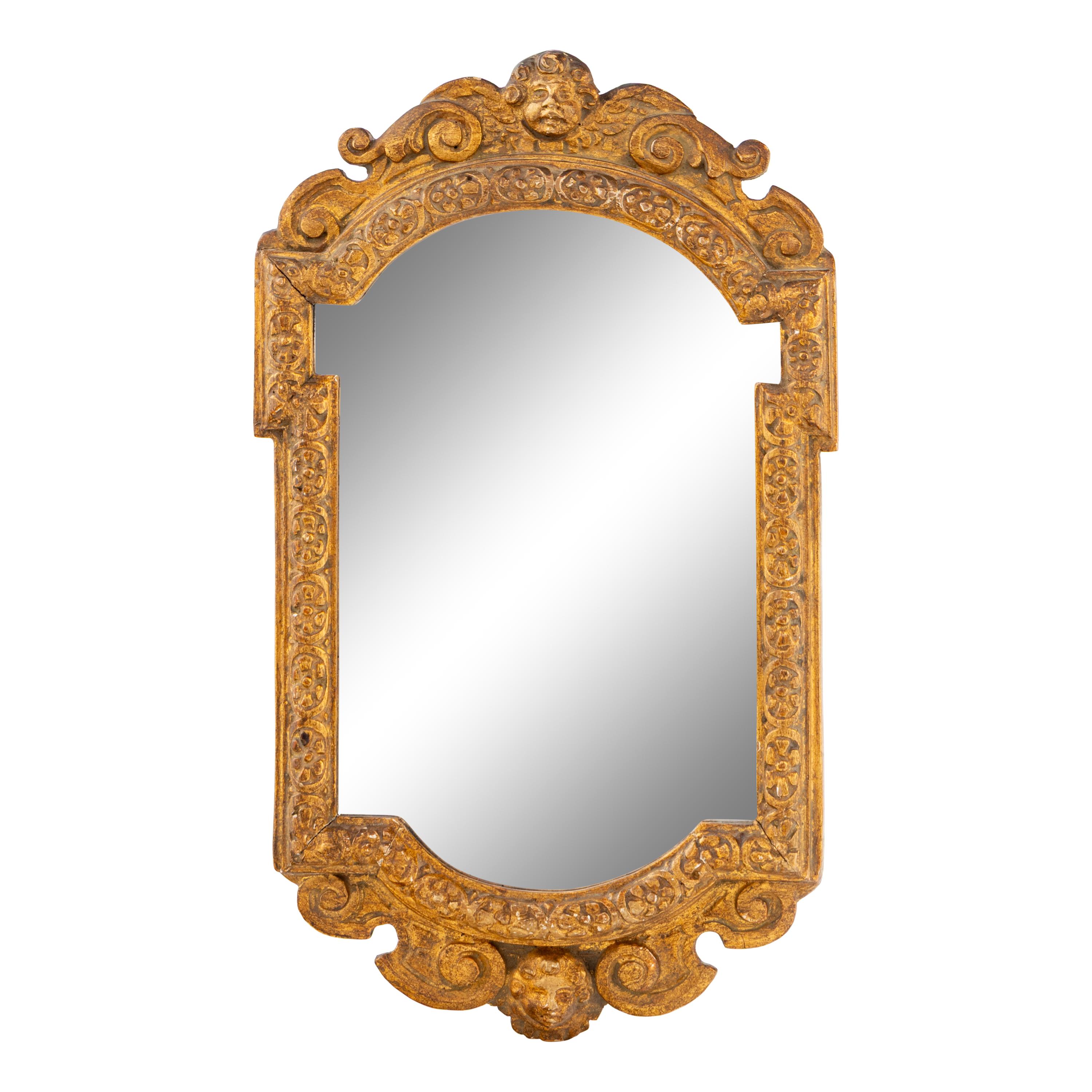 A Venetian Style Giltwood Mirror