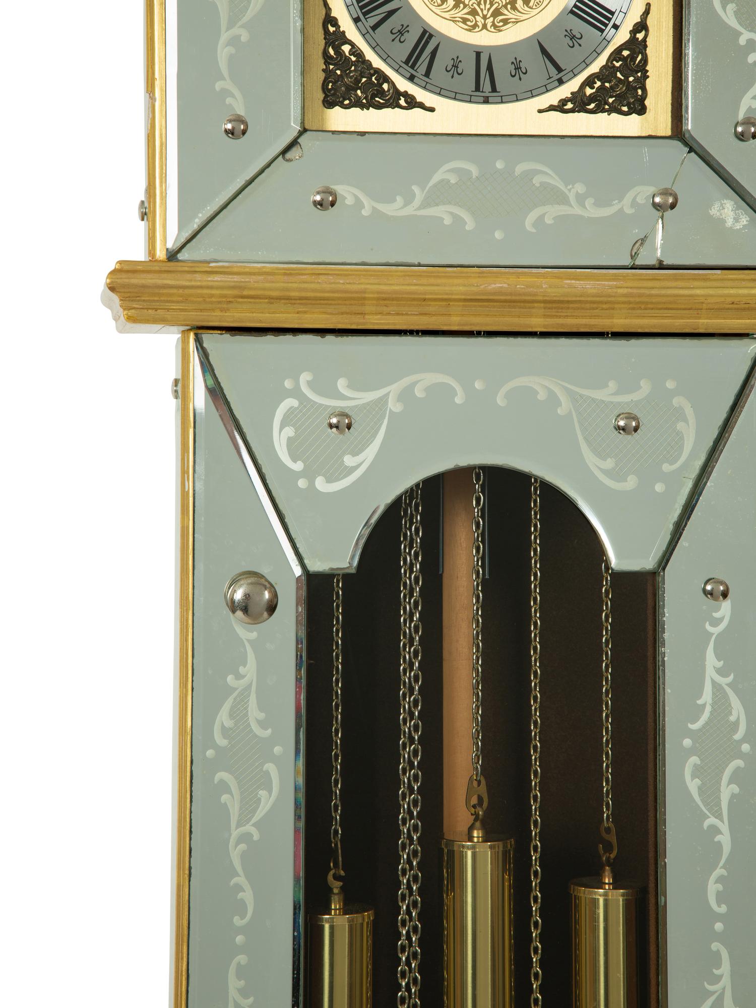 A Venetian Style Tall Case Clock — 20TH CENTURY