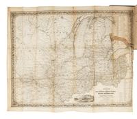 [MITCHELL, Samuel Augustus (1792–1868)]. Illinois in 1837; A Sketch Descriptive of the Situation, Boundaries, Face of the Country… With a Letter on the Cultivation of the Prairies by the Hon. H. L. Ellsworth. Philadelphia: S. Augustus Mitchell and Grigg & Elliot, 1837.