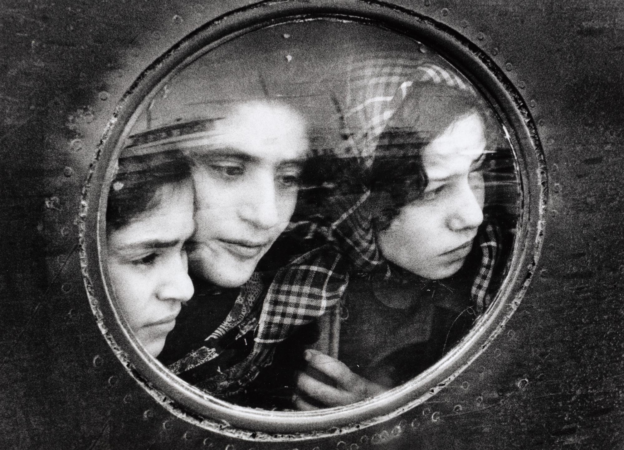 Ruth Orkin (1921-1985) Jewish Refugees, Lydda Airport, Tel Aviv, 1951