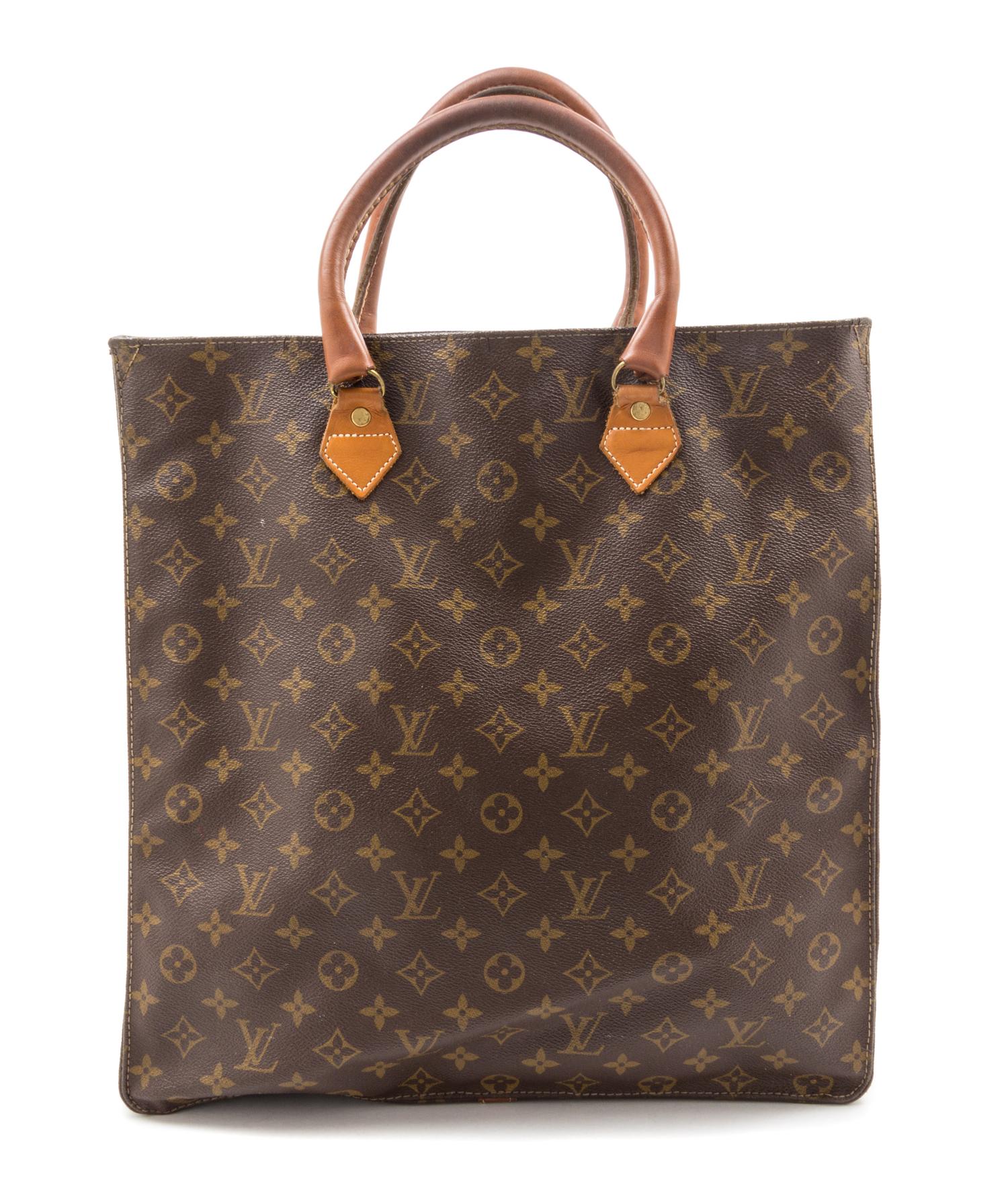 A Louis Vuitton Monogram Canvas Tote, 14.5" x 15".