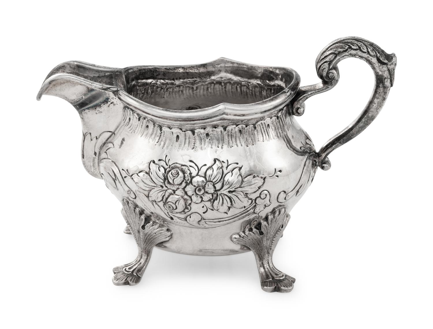 A Tiffany & Co. Danish Silver Creamer