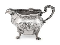 A Tiffany & Co. Danish Silver Creamer
