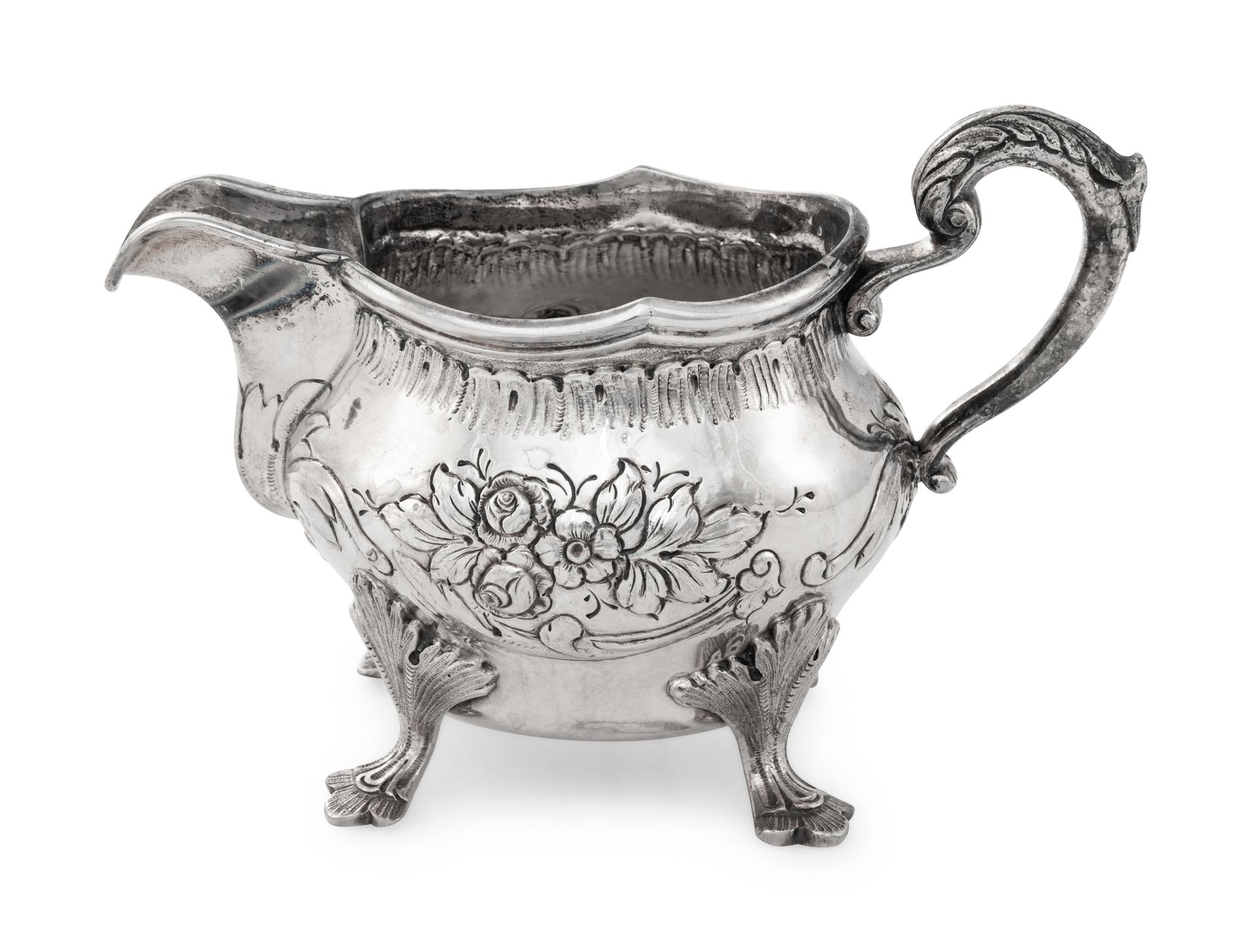 A Tiffany & Co. Danish Silver Creamer