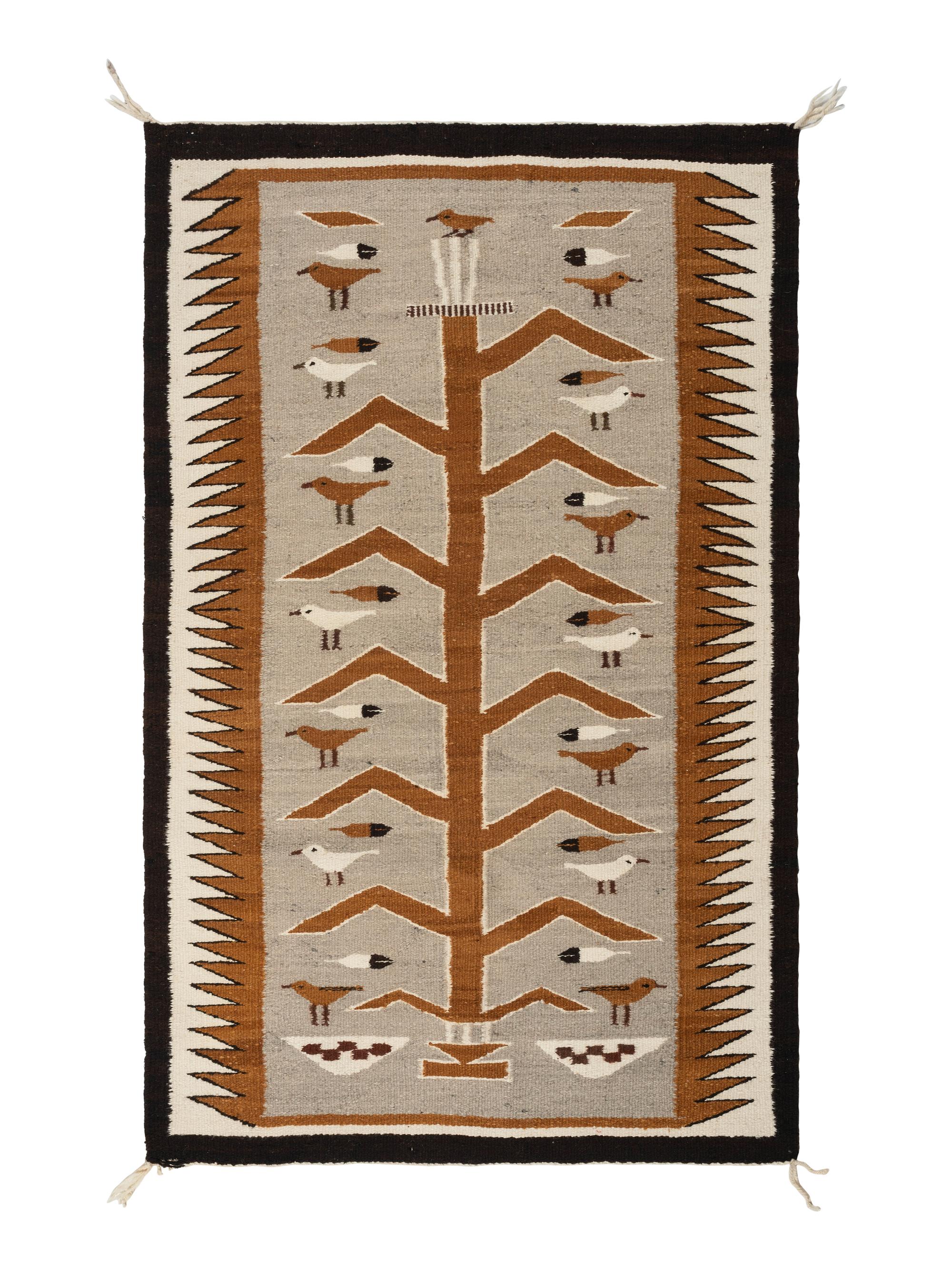 Navajo Tree of Life Weaving / Rug