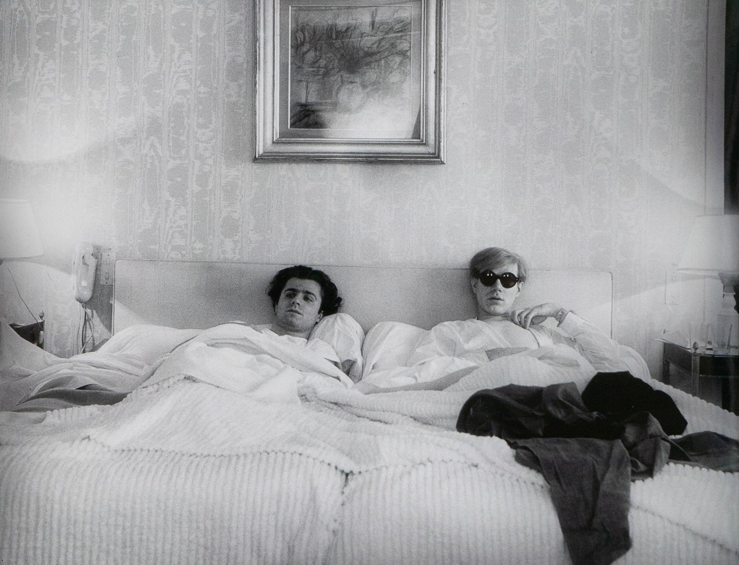 Andy Warhol and Gerard Malanga