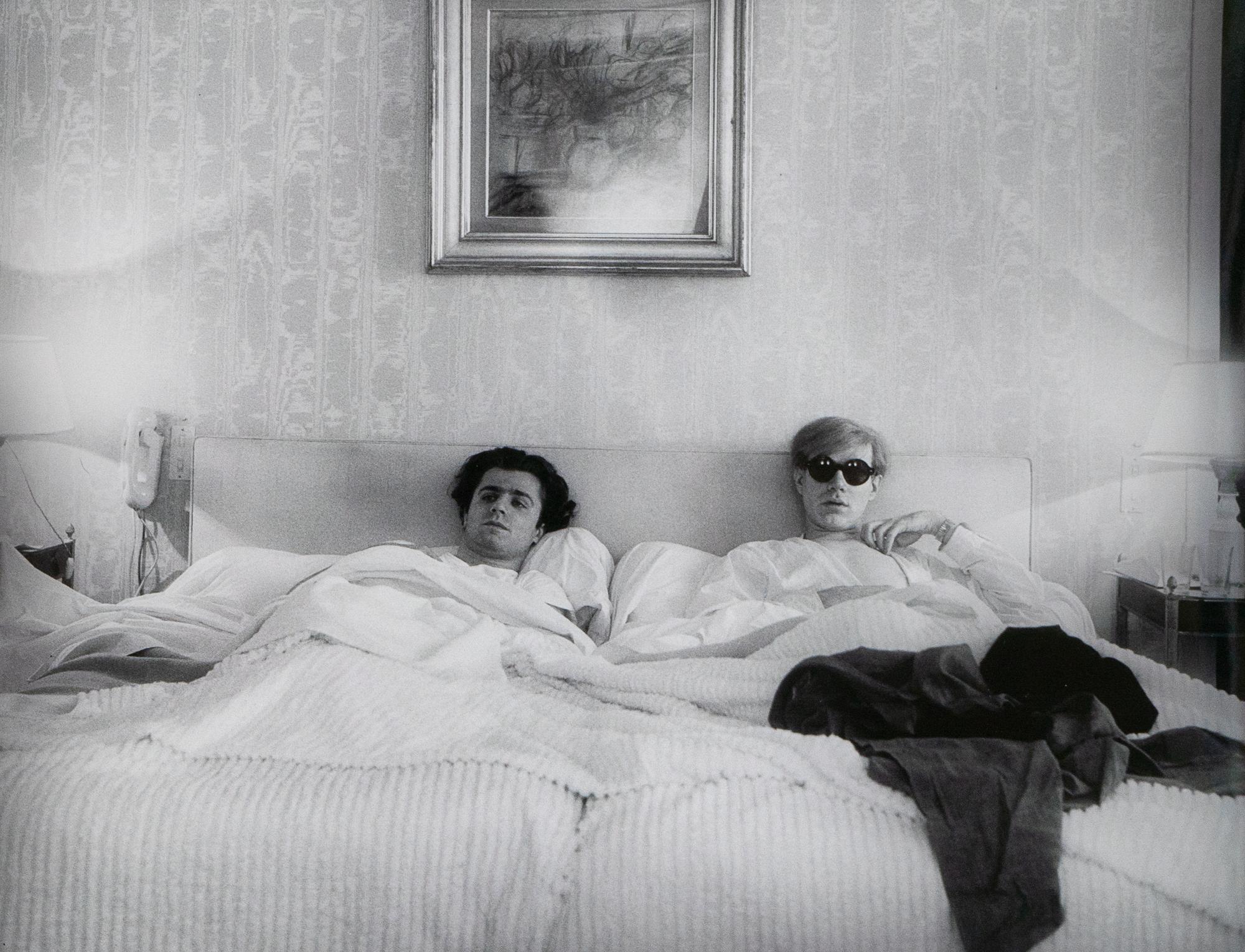Andy Warhol and Gerard Malanga