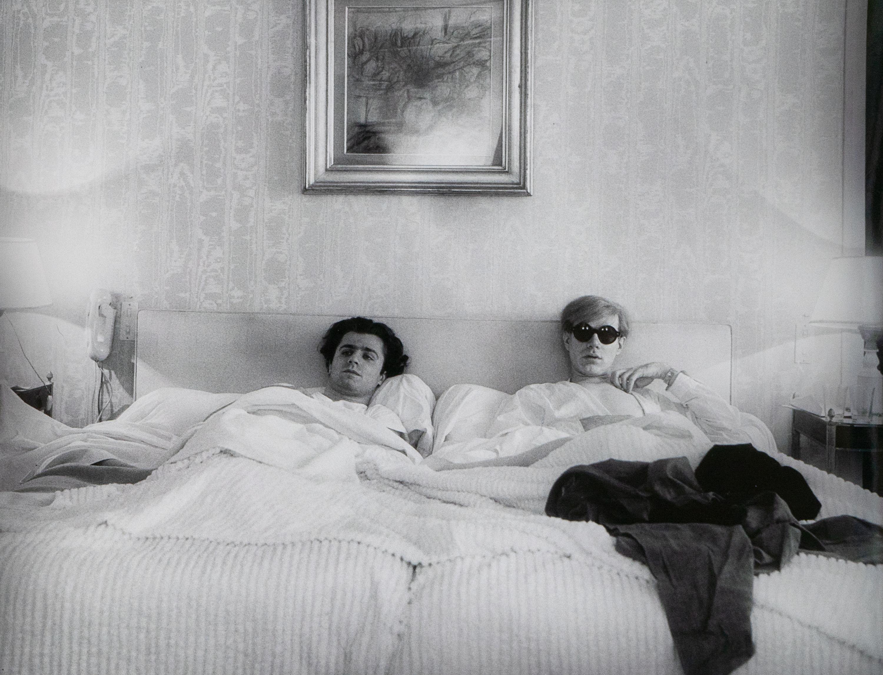 Andy Warhol and Gerard Malanga